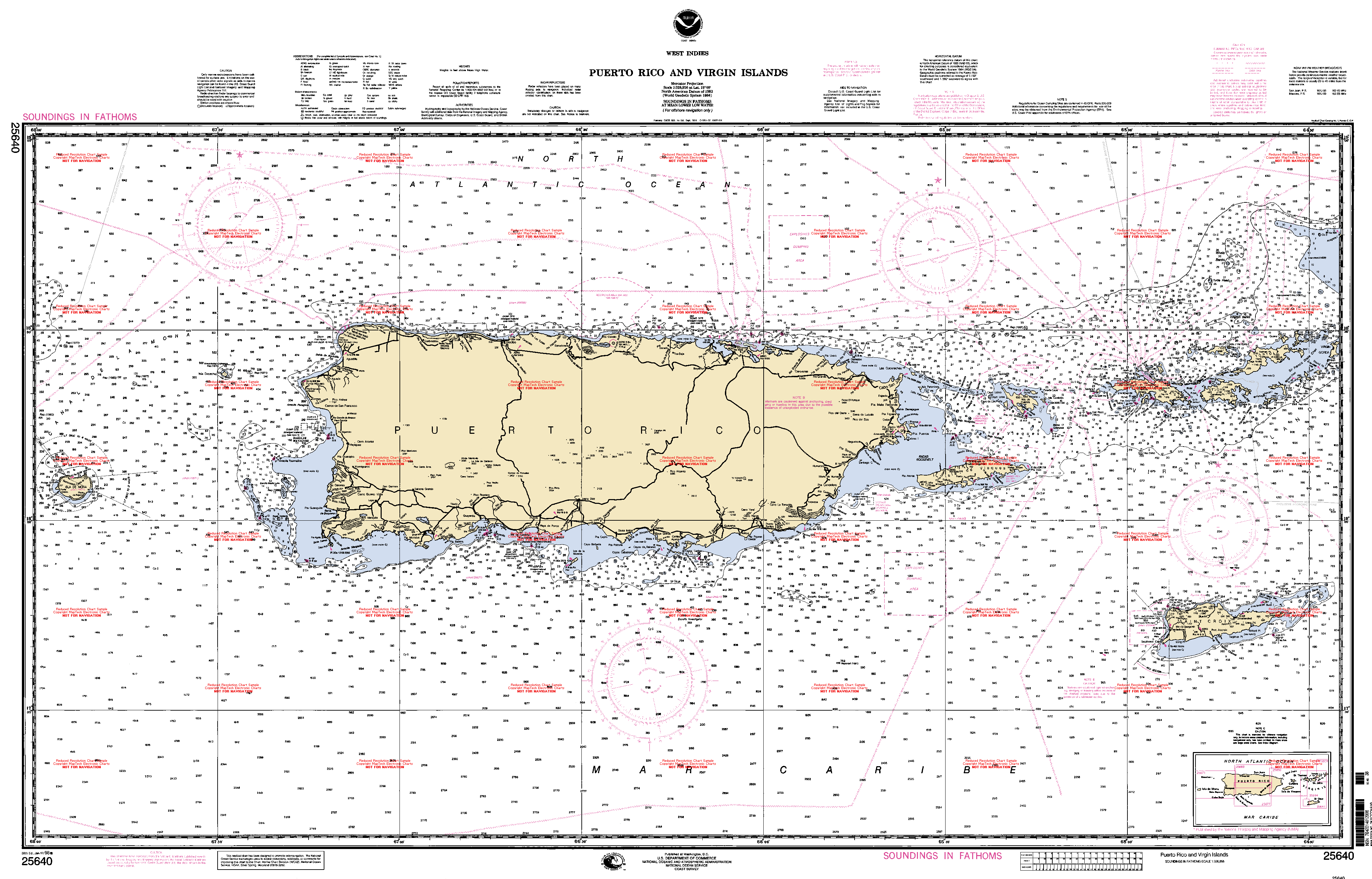 us charts ocean pro weather atlantic sailing routes puerto rico sectional chart